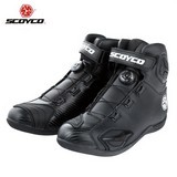 Motorcycle Touring Boots Atop Buckles Motocross Off-Road Street Racing Ankle Shoes Pp Shell Protection